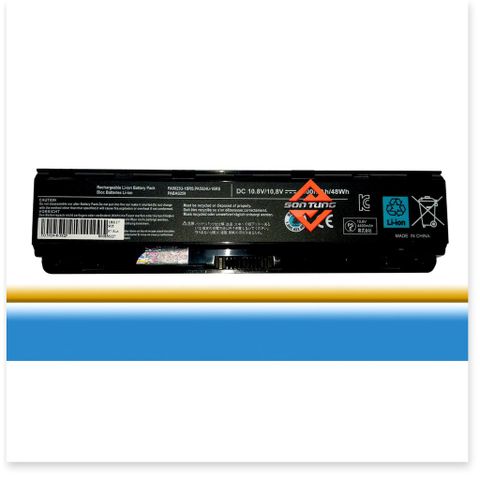 Pin Thay Thế Laptop Toshiba C840 L840 C850 L805 L830 L835 6 Cell 4400mAh-5200mAh - Bảo Hành 09 Tháng, Đen