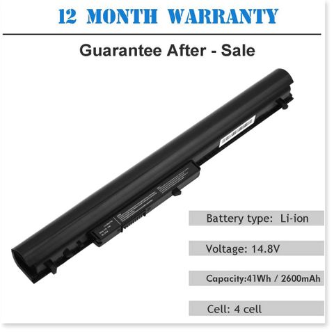 Pin Laptop HP OA04 OA03 - Thay Thế Dành Cho Các Mẫu 240 245 250 255 256 G2 G3 CQ14 CQ15 14-R 15-G - 100% Mới, Bảo Hành 12 Tháng