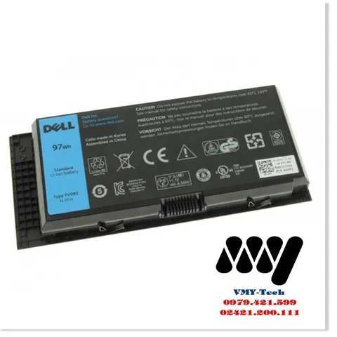 🔜 Pin Laptop Dell Precision M4600 M4700 M4800 M6600 M6700 M6800