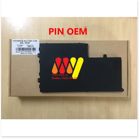 🔜 Pin laptop Dell Inspiron 15-5542 5545 5547 5548 (ZIN)- 3 CELL