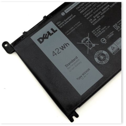 Pin Laptop DELL LATITUDE 13 3189 3379 3480 3488 ZTHY WDX0R 3CRH3 4 Cell Li-ion 11.4V 42Wh - Bảo Hành 6 Tháng, Nhập Khẩu Chính Hãng