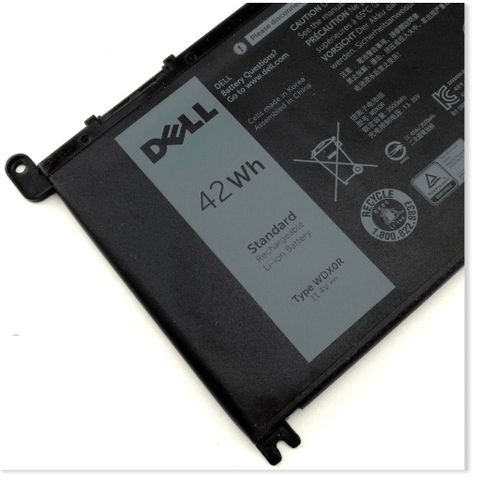 Pin Laptop Dell Y3F7Y 3CRH3 T2JX4 WDX0R - 4 Cell Li-ion 11.4V 42Wh - Bảo Hành 6 Tháng, Chất Lượng Đảm Bảo