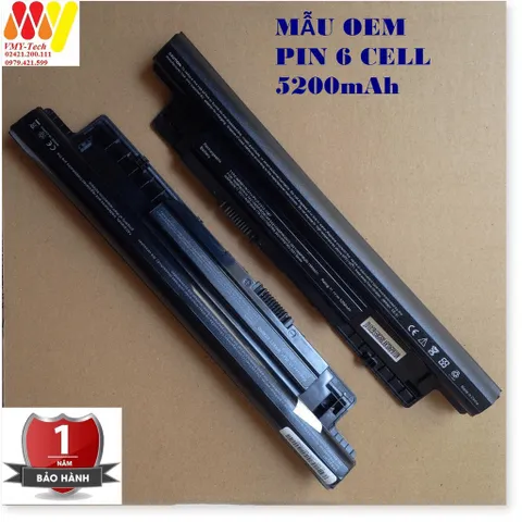 🔜 Pin Laptop Dell Inspiron 5421 5521 5721 5437 5537 5737 X29KD T1G4M V1YJ7 V8VNT