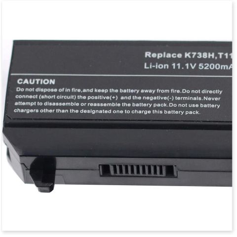 Pin Laptop Dell Vostro 6 Cell 5200mAh Thay Thế cho 1310 1320 1510 1520 2510 1720 1721 - Pin Li-ion Chất Lượng Cao