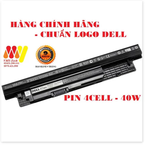 🔜 Pin laptop Dell 15R 3521 3531 3541 3537 3542 3543 5521 5537 5521 5537 XRDW2 YGMTN VR7HM W6XNM