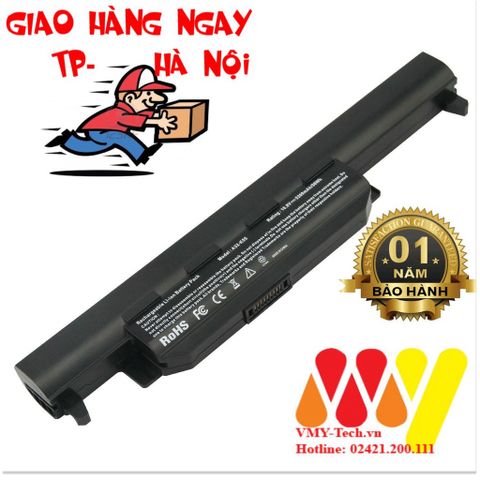 Pin Laptop Asus U57 U57A U57V U57VD U57VM 6 Cell Li-ion 5200mAh - Chính Hãng Đen, Bảo Hành 12 Tháng, Giao Hàng Tại Nội Thành Hà Nội