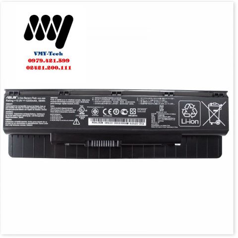 Pin Laptop Asus R503C B53V B53A - Pin Lithium Ion 6 Cell 5200mAh Đen, Bảo Hành 9 Tháng, Dịch Vụ Tư Vấn Tốt Nhất