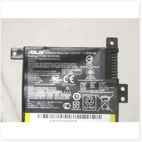 🔜 Pin laptop Asus X455 X455LA X455LD A455L K455L R455L V405L NEW ZIN