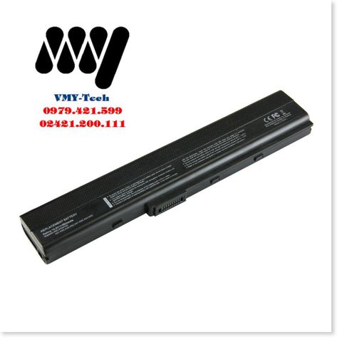 Pin Laptop Asus P42 P42F P42J P42JC Chính Hãng 5200mAh 6 Cell - Bảo Hành 9 Tháng - Giá Cạnh Tranh