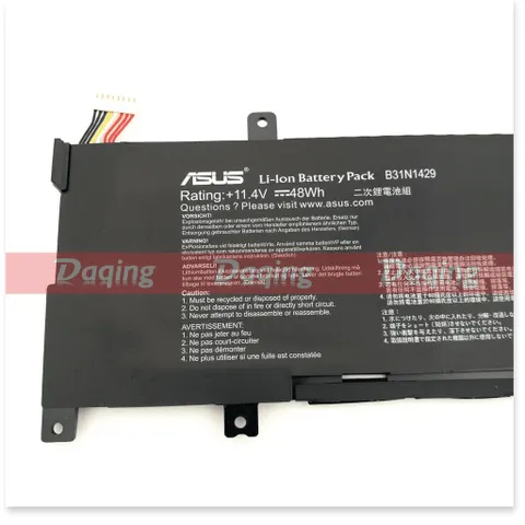 🔜 Pin Laptop Asus B31N1429 K501LB K501LX K501LX-NH52 K501LX-NH52