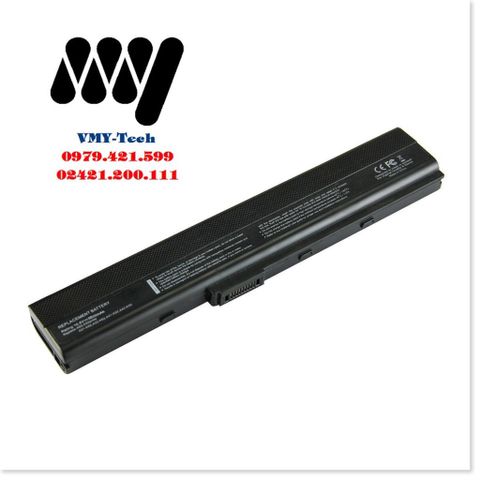 Pin Laptop Asus A42 Series (A42JB A42JC A42JE A42JK A42JP A42JR A42JV A42JY A42JZ) Mới 100%, 5200mAh, Đen, 6 Cell Chất Lượng Cao