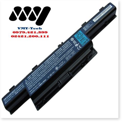 Pin Laptop Acer Aspire E1-421 E1-431 E1-471 E1-521 E1-531 E1-571 - 6 Cell 5200mAh, Bảo Hành 12 Tháng, Pin Chất Lượng Cao