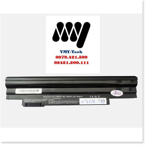 Pin Laptop Acer Aspire One D255 D260 D257 722 PAV70 AO722 | Gateway LT23 LT25 LT27 - Pin Li-ion 6 Cell 5200mAh Chính Hãng