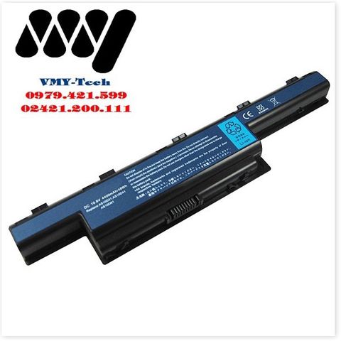 Pin laptop Acer 5741 5741G 5742 5750 6 cell 5200mAh, 11.1V - Bảo hành 9 tháng, sản phẩm chất lượng cao cho laptop Acer.