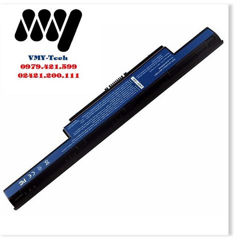 Pin Laptop Acer 6 Cell 5200mAh Đen - Thay Thế Pin cho Các Mẫu 7741G, 7741Z, 7551G, 7552G, 7750Z - Bảo Hành 9 Tháng