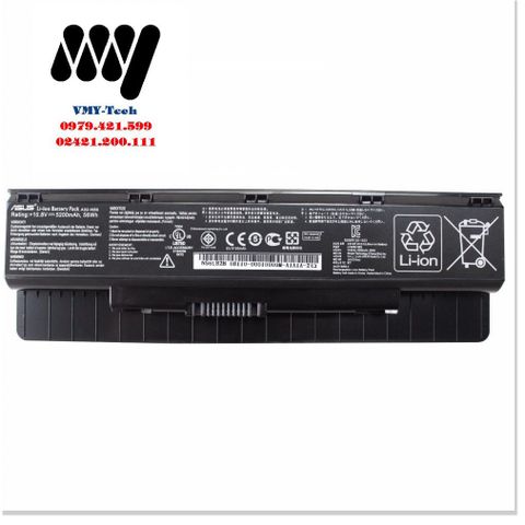 Pin Laptop Asus F45A F55 F45U R500N R500VD - 6 Cell Lithium Ion 5200 mAh, Bảo Hành 9 Tháng, Pin Chất Lượng Cao