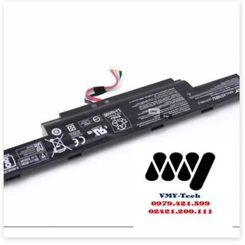 Pin Laptop Acer AL15A32 - Tương thích Aspire E5-422, E5-472, E5-473, E5-473T, E5-473G, E5-553G - Pin Li-ion 2500mAh mới 100%
