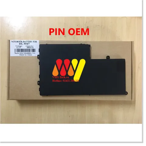 🔜  Pin laptop Dell Latitude 3450 3550 – 5547 (ZIN)- 3 CELL