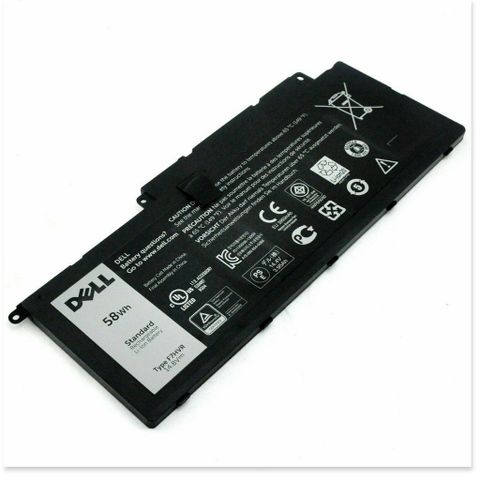 Pin Laptop DELL Inspiron 15-7537 14-7437 17-7737 58WH F7HVR - Bảo Hành 6 Tháng, Hàng Mới 100%
