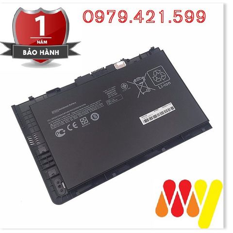 Pin Laptop HP Folio 9470m 9480m Thay Thế Mới - Li-Ion 52Wh, Điện Áp 14.8V, Bảo Hành Hấp Dẫn