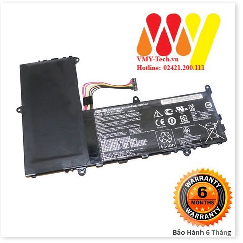 Pin Laptop Asus X205T X205TA C21N1414 - Pin Lithium Ion 7.6V, 180g, Bảo hành 6 tháng, Sản phẩm chính hãng giá tốt