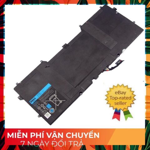 Pin Laptop Dell XPS 13 FC92N 58W Chính Hãng - Phụ Kiện Laptop Đen, Pin Dùng Bền Bỉ, Bảo Hành Chính Xác