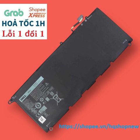 Pin Laptop Dell XPS 13 9360 PW23Y 60W - Phụ Kiện Chính Hãng, Pin Zin P54G001 P54G002, Thời Gian Sử Dụng Lâu, Khả Năng Tiết Kiệm Pin Tối Đa