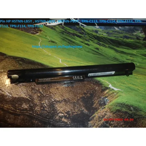 [Pin zin]Pin HP HSTNN-LB5Y , HSTNN-LB5S , HSTNN-PB5Y , TPN-C113, TPN-C114, TPN-F112, TPN-F113, TPN-F114, TPN-F115 PHỤ KI