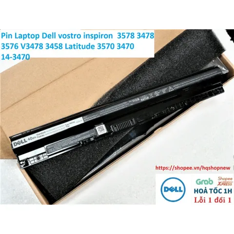 [Pin zin] Pin Laptop Dell vostro inspiron  3578 3478 3576 V3478 3458 5100 Latitude 3570 3470 14-3470 PHỤ KIỆN LAPTOP