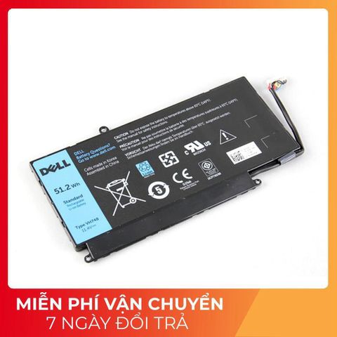 Pin Laptop Dell Vostro 5560 V5560A V5560B VH748 51.2Wh - Pin Chính Hãng, Bảo Hành Nhanh, Phụ Kiện Laptop Chất Lượng Cao