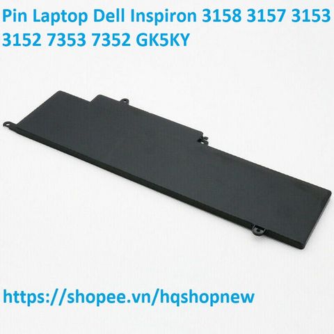 Pin Laptop Dell Inspiron GK5KY - Pin Zin 42W cho các mẫu 3158, 3157, 3153, 3152, 7353, 7352 - Phụ Kiện Chất Lượng Cao