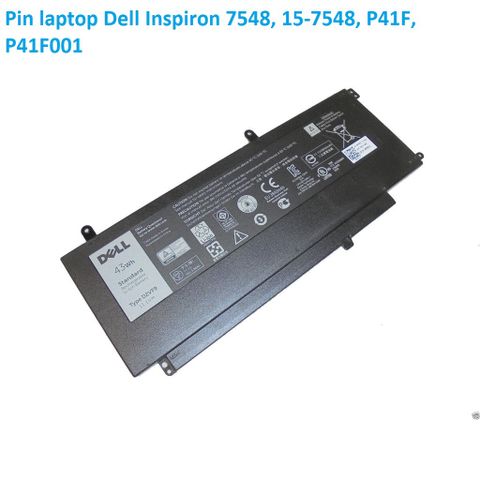 Pin Laptop Dell Inspiron 7548, 15-7548, P41F, P41F001 - Phụ Kiện Chất Lượng Cao, Bảo Hành Chính Hãng, Pin Mới 100%