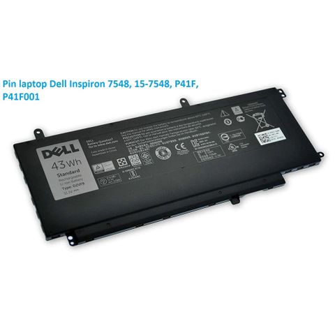 Pin Laptop Dell Inspiron 7548, 15-7548, P41F, P41F001 - Phụ Kiện Chất Lượng Cao, Bảo Hành Chính Hãng, Pin Mới 100%