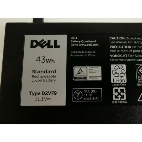 Pin Laptop Dell Inspiron 7548, 15-7548, P41F, P41F001 - Phụ Kiện Chất Lượng Cao, Bảo Hành Chính Hãng, Pin Mới 100%