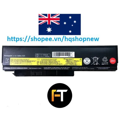 [Pin zin] Pin laptop Lenovo ThinkPad X220 X220i X220S PHỤ KIỆN LAPTOP