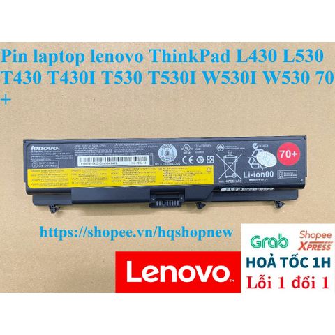 [Pin zin] Pin laptop lenovo ThinkPad L430 L530 T430 T430I T530 T530I W530I W530 70+ PHỤ KIỆN LAPTOP