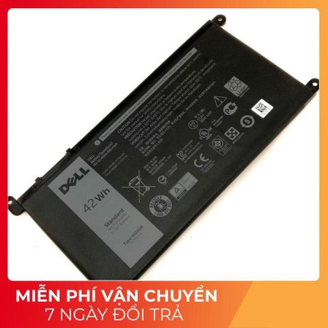 Pin Laptop Chính Hãng Dell Vostro 5468 P75G P75G001 42W - Phụ Kiện Laptop Đen, Bảo Hành Tận Tâm, Chất Lượng Đảm Bảo