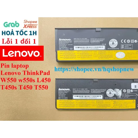 [Pin zin] Pin laptop Lenovo ThinkPad W550 w550s L450 T450s T450 T550 PHỤ KIỆN LAPTOP