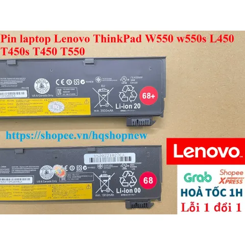 [Pin zin] Pin laptop Lenovo ThinkPad W550 w550s L450 T450s T450 T550 PHỤ KIỆN LAPTOP
