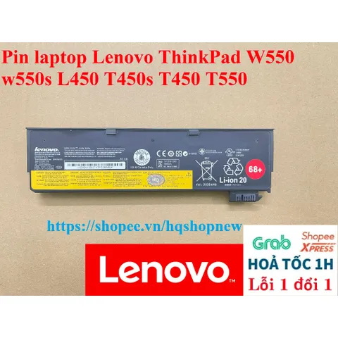 [Pin zin] Pin laptop Lenovo ThinkPad W550 w550s L450 T450s T450 T550 PHỤ KIỆN LAPTOP