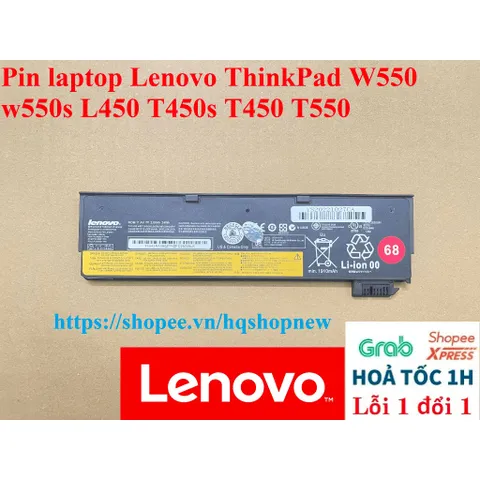 [Pin zin] Pin laptop Lenovo ThinkPad W550 w550s L450 T450s T450 T550 PHỤ KIỆN LAPTOP