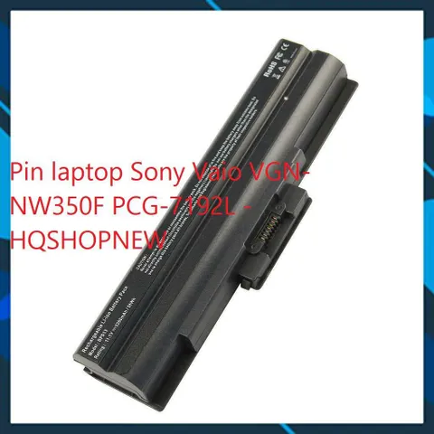 [Pin zin] Pin laptop Sony Vaio VGN-NW350F PCG-7192L PHỤ KIỆN LAPTOP
