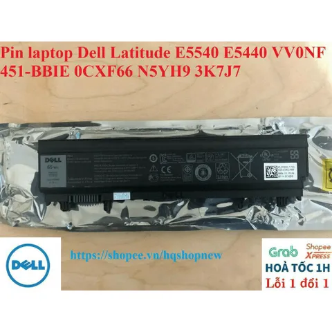 [Pin zin] Pin laptop Dell Latitude E5540 E5440 VV0NF 451-BBIE 0CXF66 N5YH9 3K7J7 Pin Zin PHỤ KIỆN LAPTOP