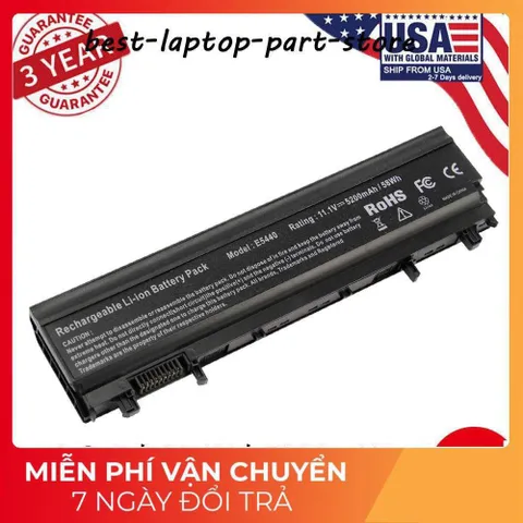 [Pin zin] Pin laptop Dell Latitude E5540 E5440 VV0NF 451-BBIE 0CXF66 N5YH9 3K7J7 Pin Zin PHỤ KIỆN LAPTOP