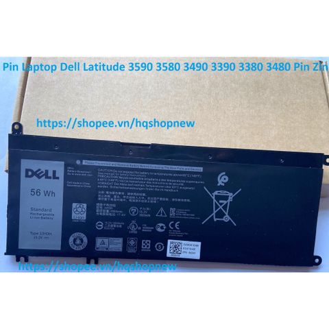 Pin Laptop Chính Hãng Dell Latitude 3590 3580 3490 3390 3380 3480 - Pin Zin, Bảo Hành Chất Lượng, Tiết Kiệm Pin Tối Đa