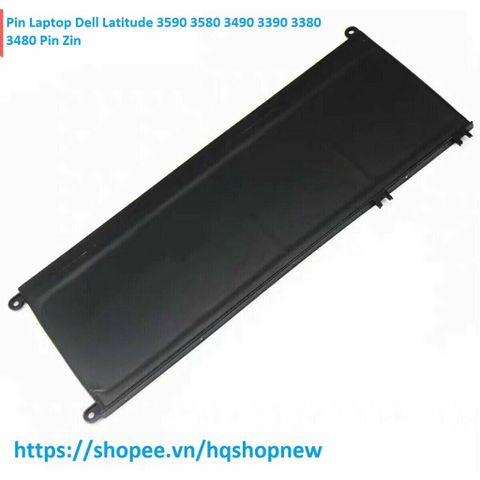 Pin Laptop Chính Hãng Dell Latitude 3590 3580 3490 3390 3380 3480 - Pin Zin, Bảo Hành Chất Lượng, Tiết Kiệm Pin Tối Đa