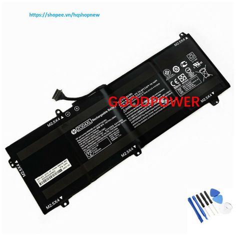 Pin Laptop HP Zbook Studio G3 G4 ZO04 ZO04XL HSTNN-CS8C HSTNN-C88C Chính Hãng - Bảo Hành 100% - Phụ Kiện Laptop Đen 64w