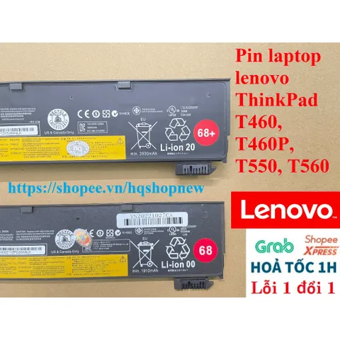 [Pin zin] Pin laptop lenovo ThinkPad T460, T460P, T550, T560 zin PHỤ KIỆN LAPTOP