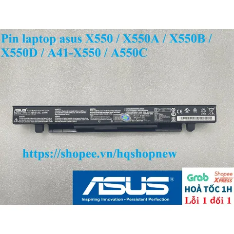 [Pin zin] Pin laptop asus X550 / X550A / X550B / X550D / A41-X550 / A550C PHỤ KIỆN LAPTOP
