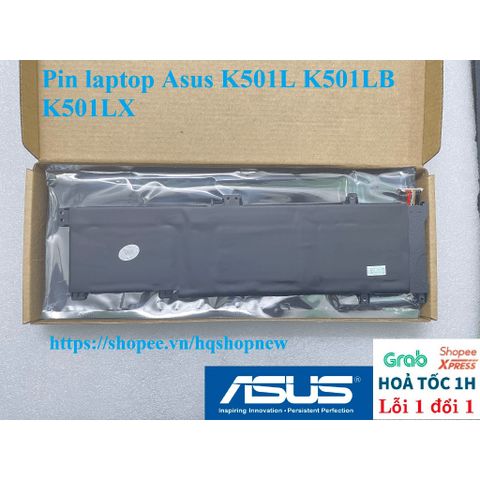 Pin Laptop Chính Hãng Asus K501L K501LB K501LX Đen 48w - Bảo Hành Đổi Mới 100% - Phụ Kiện Laptop Chất Lượng Cao